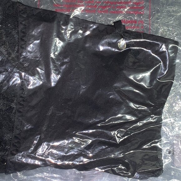 Set of 3! Thongs Large Panties Bramour Tribeca L FITS 29-30" Lacy Briefs Black - Picture 8 of 16